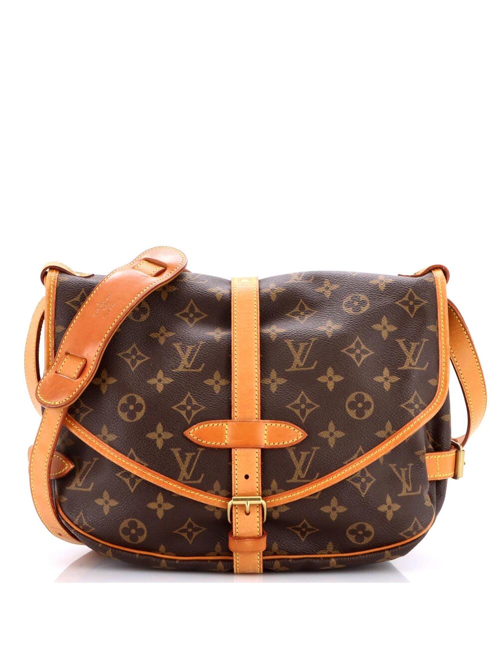 Louis Vuitton Saumur Handbag Canvas 30 #373200L13B